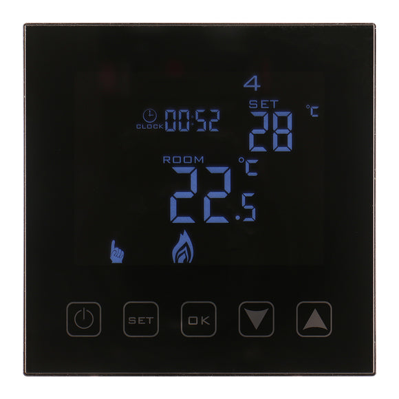 Wengart Home Thermostat Programmable WG603,AC90-240V Max3A Touch Scree –  WENGART