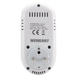 Wengart Plug in Thermostat WG02TPR,7 day programmable,LCD Digital Display,Heating & Cooling Outlet,3600W