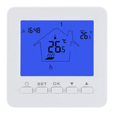 Wengart Heating Thermostats WG02B05,7-day Programmable LCD Display Touch Screen