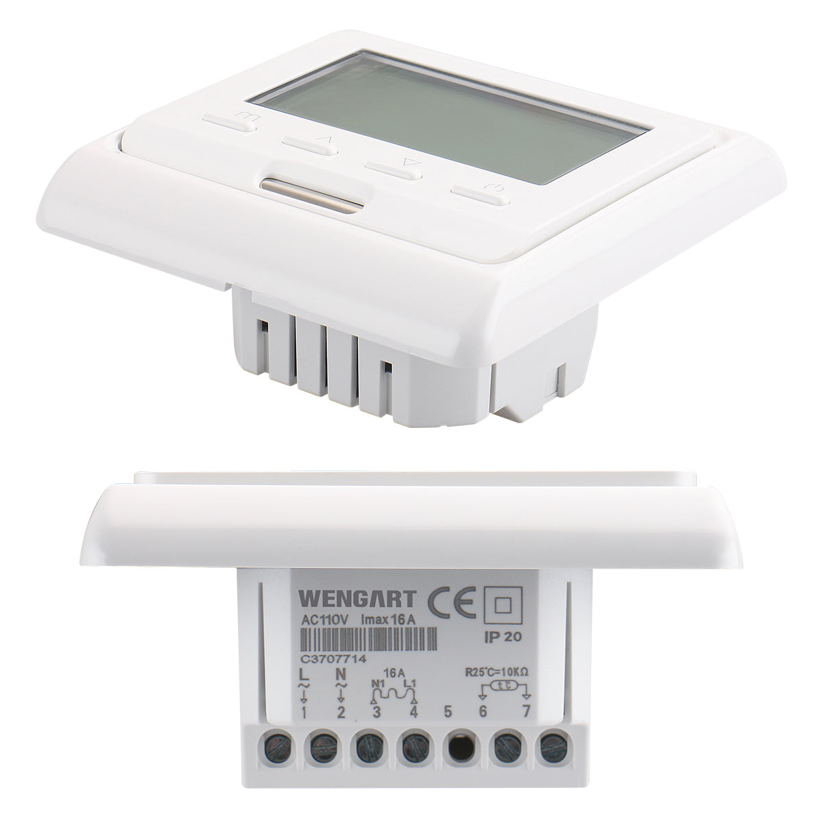 Wengart Gas Thermostat WG06BW, Digital LCD Display,Programmable,Batter –  WENGART