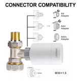 Wengart Smart Radiator Thermostat WG367,Zigbee