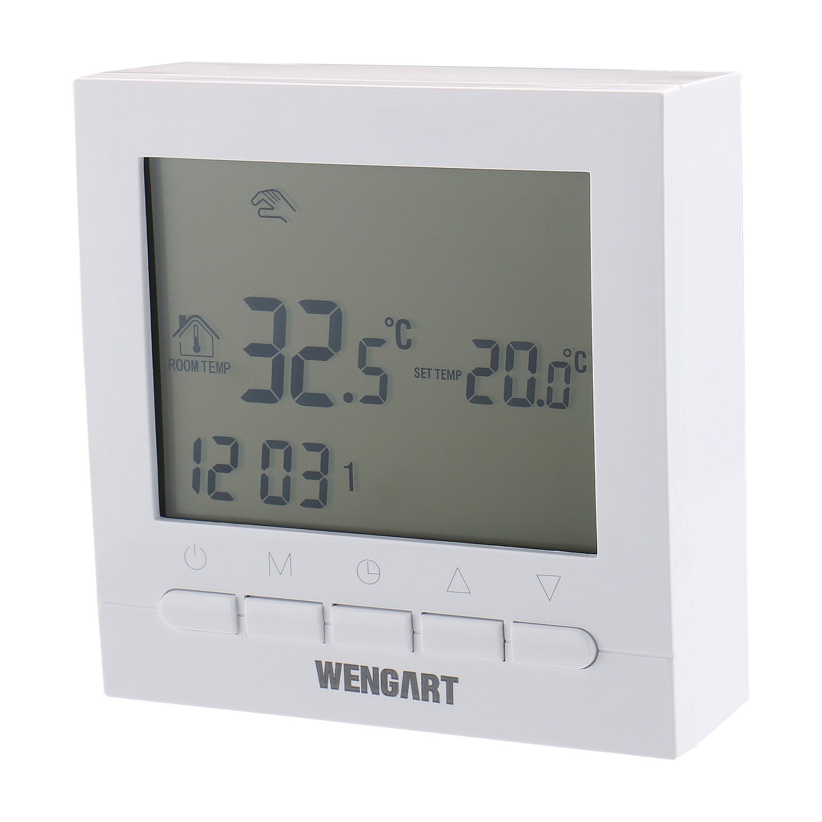 Wengart Gas Thermostat WG02B04BW,Digital LCD Display,Programmable,Batt –  WENGART